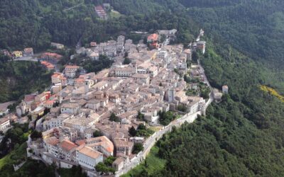 The historic center of Arcevia, a beautiful place in the province of Ancona