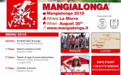 30 agosto – Tra vini e piatti tradizionali prende il via la 29° Mangialonga di La Morra