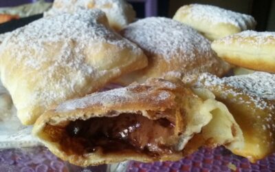 Le bugie di Carnevale ripiene di Nutella