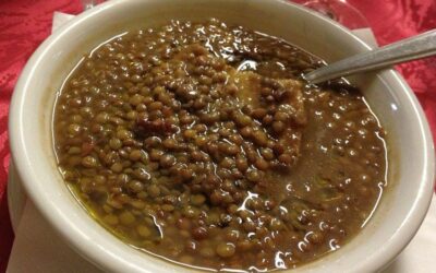 Dall’Umbria la zuppa di lenticchie di Castelluccio
