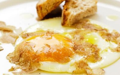 Uova strapazzate con cavolfiore, patate e tartufo di Acqualagna