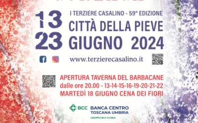 Città della Pieve (PG): l’Infiorata è bontà gastronomica – 13/22 giu