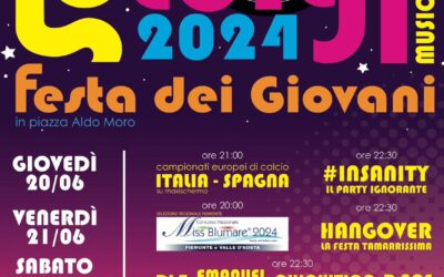 Santhià (VC), San Luigi è Festa dei Giovani – 20/22 giugno