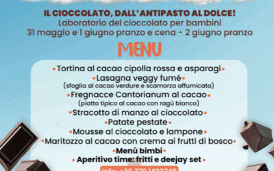 Canterano (RM), è Cioccolato in Quota – 31 mag-1/2 giu