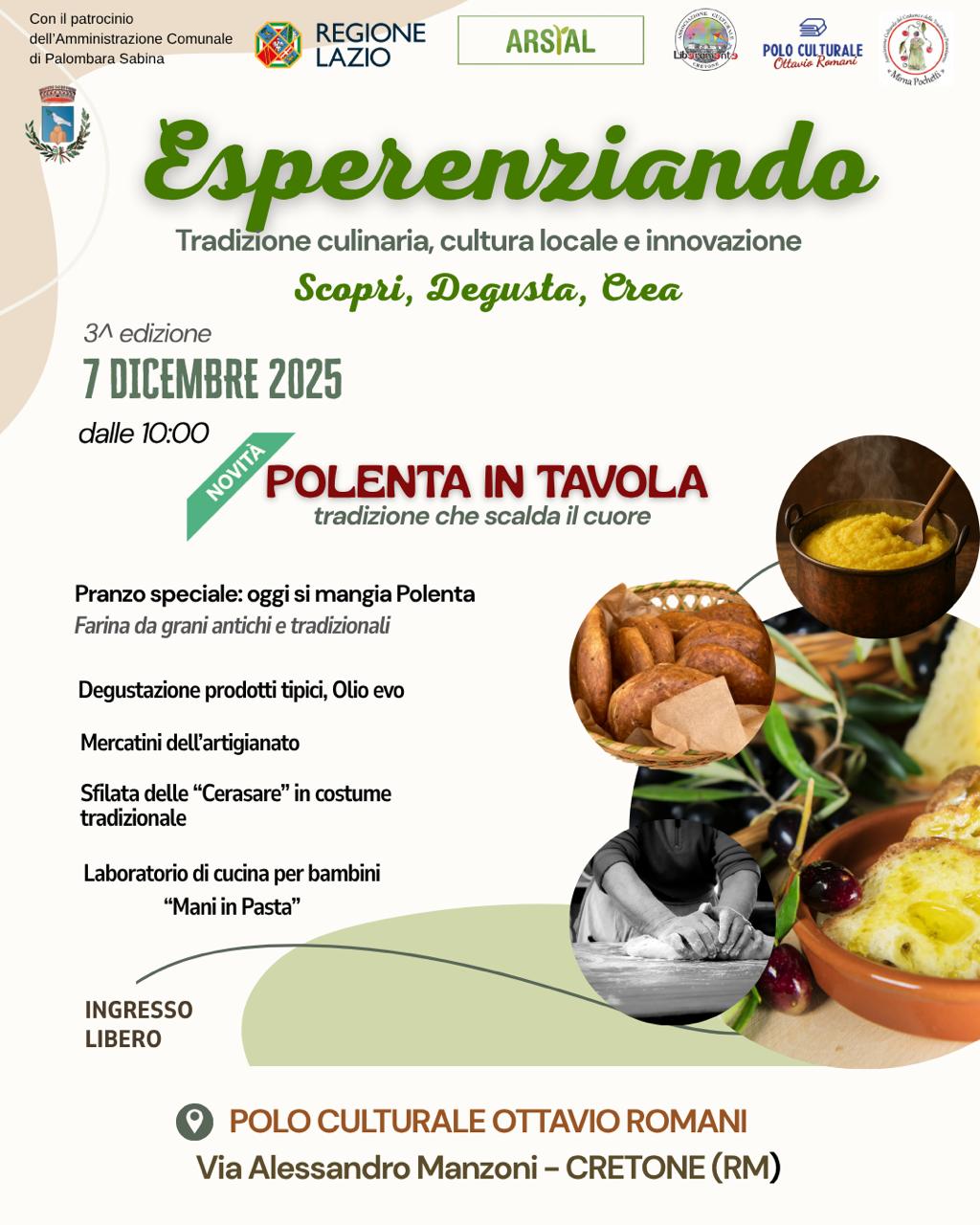 Esperenziando Cretone: la polenta che scalda il dicembre – Fuoriporta Esperenziando Cretone: la polenta che scalda il dicembre - Fuoriporta