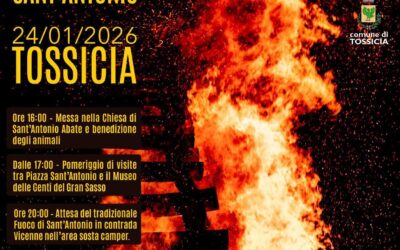Tossicia (TE), è festa per Sant’Antonio Abate – 17 gen
