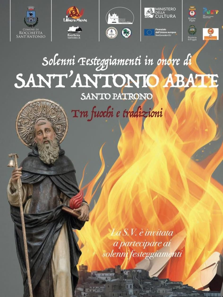 Rocchetta Sant’Antonio (FG), è festa per il santo – 15/17 gen Fuoriporta Rocchetta Sant’Antonio (FG), è festa per il santo - 15/17 gen Fuoriporta