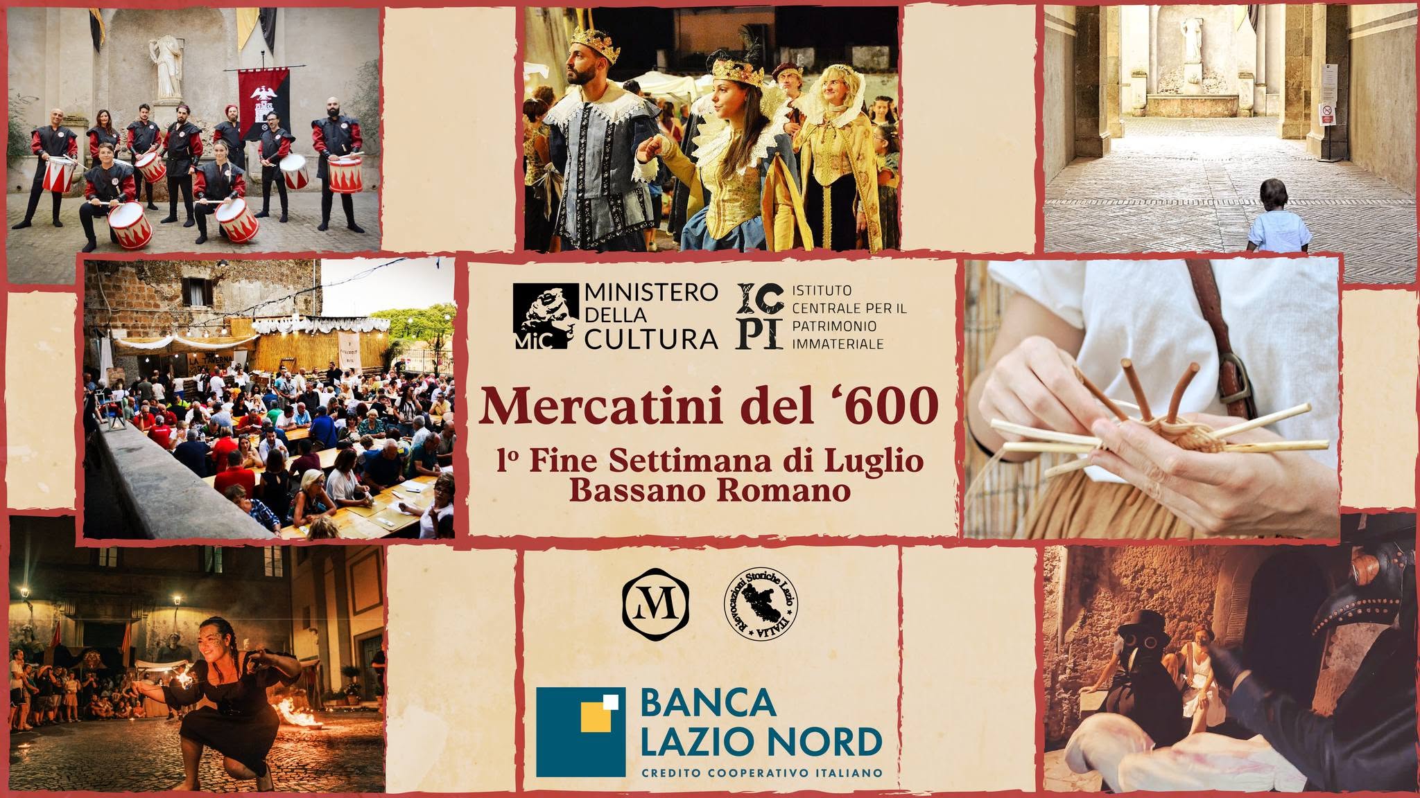 Bassano Romano (VT), Mercatini del ‘600 – 3/5 lug – Fuoriporta Bassano Romano (VT), Mercatini del '600 - 3/5 lug - Fuoriporta