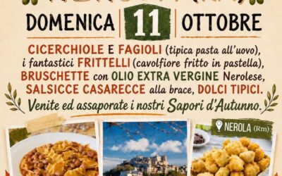 Nerola (RM), arrivano i Sapori d’Autunno – 11 ottobre