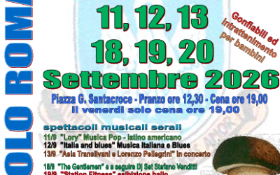 Oriolo Romano (VT), è sagra del fungo porcino – 18/20 sett